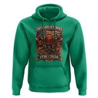 Patriotic Firefighter 250 Years Of Service USA Anniversary Gift Hoodie