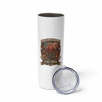 Patriotic Firefighter 250 Years Of Service USA Anniversary Gift Skinny Tumbler