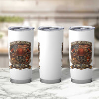 Patriotic Firefighter 250 Years Of Service USA Anniversary Gift Tumbler Cup