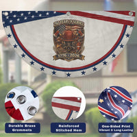 Firefighter 250 Years Of Service USA Anniversary Gift Patriotic Fan Flag