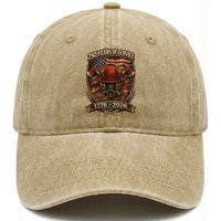 Patriotic Firefighter 250 Years Of Service USA Anniversary Gift Washed Cotton Baseball Cap
