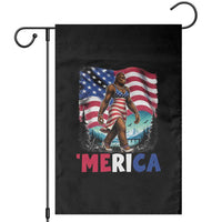 Funny Patriotic Sexy Bigfoot Garden Flag Merica USA 250th Anniversary