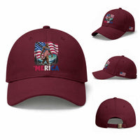 Funny Patriotic Sexy Bigfoot Baseball Cap Merica USA 250th Anniversary