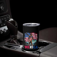 Funny Patriotic Sexy Bigfoot Tumbler Cup Merica USA 250th Anniversary