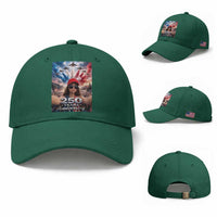 Funny Doll Face Meme 4th Of July Baseball Cap USA Freedom Jet Fighter Graphic