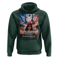 Funny Doll Face Meme 4th Of July Hoodie USA Freedom Jet Fighter Graphic