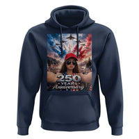 Funny Doll Face Meme 4th Of July Hoodie USA Freedom Jet Fighter Graphic