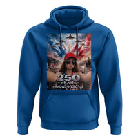 Funny Doll Face Meme 4th Of July Hoodie USA Freedom Jet Fighter Graphic