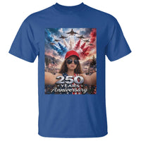 Funny Doll Face Meme 4th Of July T Shirt USA Freedom Jet Fighter Graphic