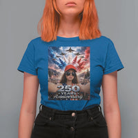 Funny Doll Face Meme 4th Of July T Shirt For Women USA Freedom Jet Fighter Graphic