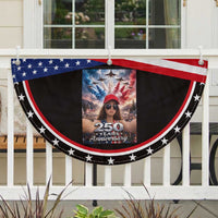 Funny Doll Face Meme 4th Of July Patriotic Fan Flag USA Freedom Jet Fighter Graphic