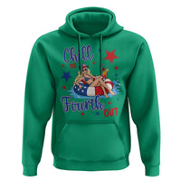 Funny Doll Face Meme 4th Of July Hoodie Chill The Fourth Out