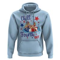 Funny Doll Face Meme 4th Of July Hoodie Chill The Fourth Out