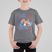 Funny Doll Face Meme 4th Of July T Shirt For Kid Chill The Fourth Out