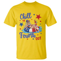 Funny Doll Face Meme 4th Of July T Shirt Chill The Fourth Out