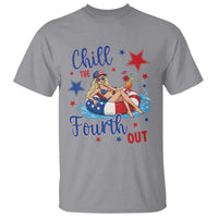 Funny Doll Face Meme 4th Of July T Shirt Chill The Fourth Out