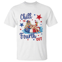 Funny Doll Face Meme 4th Of July T Shirt Chill The Fourth Out