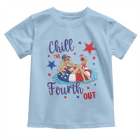 Funny Doll Face Meme 4th Of July Toddler T Shirt Chill The Fourth Out
