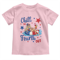 Funny Doll Face Meme 4th Of July Toddler T Shirt Chill The Fourth Out