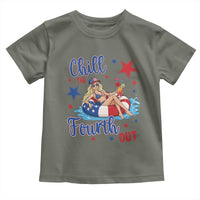 Funny Doll Face Meme 4th Of July Toddler T Shirt Chill The Fourth Out