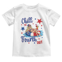 Funny Doll Face Meme 4th Of July Toddler T Shirt Chill The Fourth Out