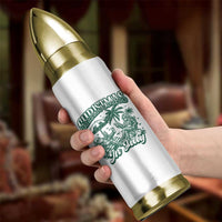 Vintage Summer Christmas Bigfoot Couple Bullet Tumbler Tropical Xmas Graphic
