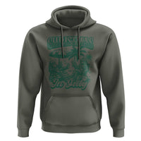 Vintage Summer Christmas Bigfoot Couple Hoodie Tropical Xmas Graphic