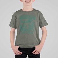 Vintage Summer Christmas Bigfoot Couple T Shirt For Kid Tropical Xmas Graphic