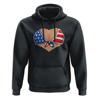 American Flag Bikini Hoodie Patriotic Summer Vacation Gift