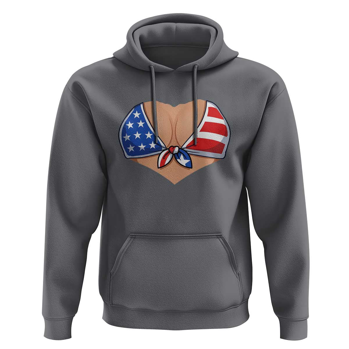 American Flag Bikini Hoodie Patriotic Summer Vacation Gift