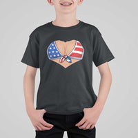 American Flag Bikini T Shirt For Kid Patriotic Summer Vacation Gift