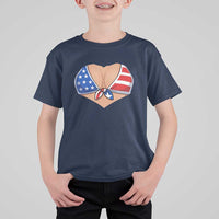 American Flag Bikini T Shirt For Kid Patriotic Summer Vacation Gift