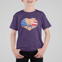 American Flag Bikini T Shirt For Kid Patriotic Summer Vacation Gift