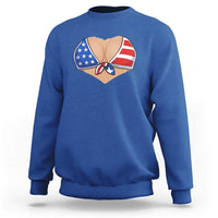 American Flag Bikini Sweatshirt Patriotic Summer Vacation Gift