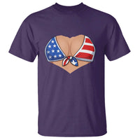 American Flag Bikini T Shirt Patriotic Summer Vacation Gift