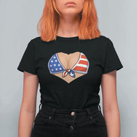American Flag Bikini T Shirt For Women Patriotic Summer Vacation Gift