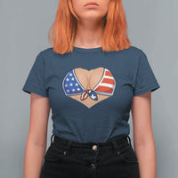 American Flag Bikini T Shirt For Women Patriotic Summer Vacation Gift