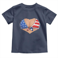 American Flag Bikini Toddler T Shirt Patriotic Summer Vacation Gift