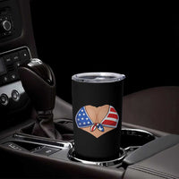 American Flag Bikini Tumbler Cup Patriotic Summer Vacation Gift
