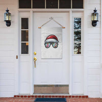 Funny Santa Sunglasses Garden Flag Beach Christmas Vacation Graphic