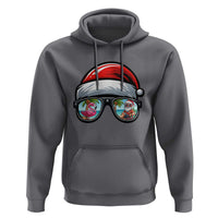 Funny Santa Sunglasses Hoodie Beach Christmas Vacation Graphic