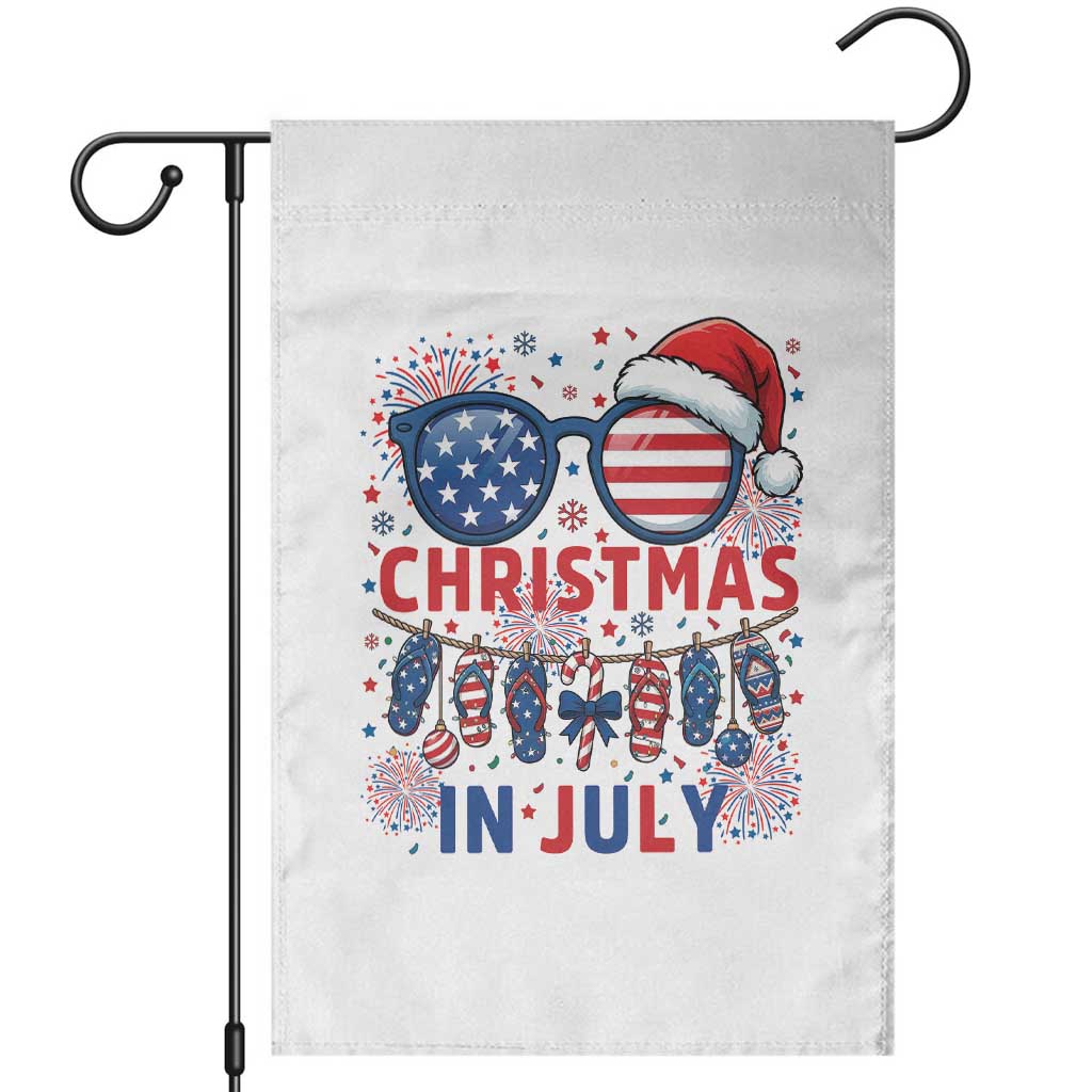 Patriotic USA Sunglasses Christmas In July Graphic Garden Flag
