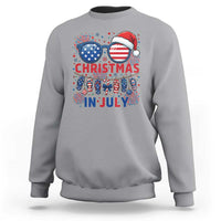 Patriotic USA Sunglasses Christmas In July Graphic Sweatshirt