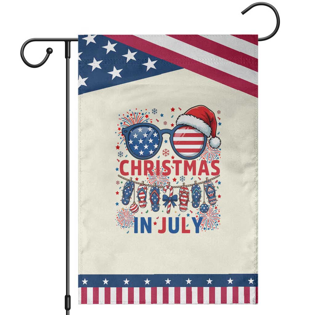 USA Sunglasses Christmas In July Graphic Patriotic Garden Flag