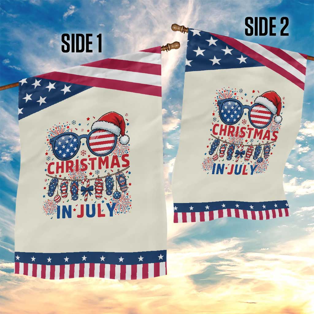 USA Sunglasses Christmas In July Graphic Patriotic Garden Flag