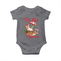 Funny Christmas In July Goose Baby Onesie Tropical Summer Beach Party
