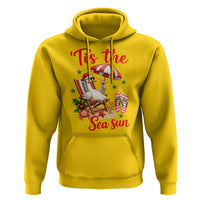 Funny Christmas In July Goose Hoodie Tropical Summer Beach Party