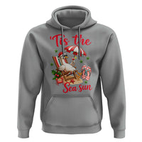Funny Christmas In July Goose Hoodie Tropical Summer Beach Party