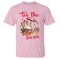 Funny Christmas In July Goose T Shirt Tropical Summer Beach Party