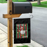 Funny Christmas In July Goose Garden Flag Tis The Sea Sun